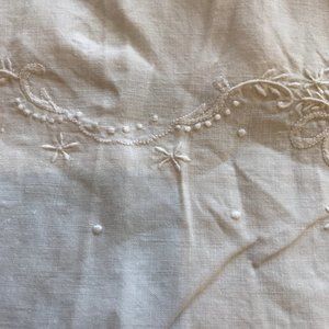 Sunning Linen Vintage Towel Hand Embroidered